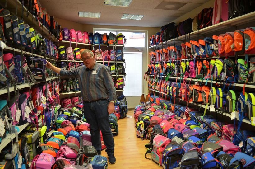 Auf den richtigen Ranzen kommt es an, damit der Rücken gesund bleibt. Foto: Fischer