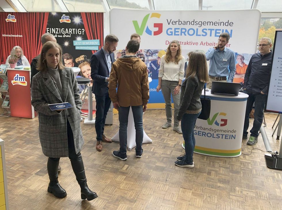 Auf der 2. Jobmesse Gerolstein herrschte reger Betrieb. Foto: Mager