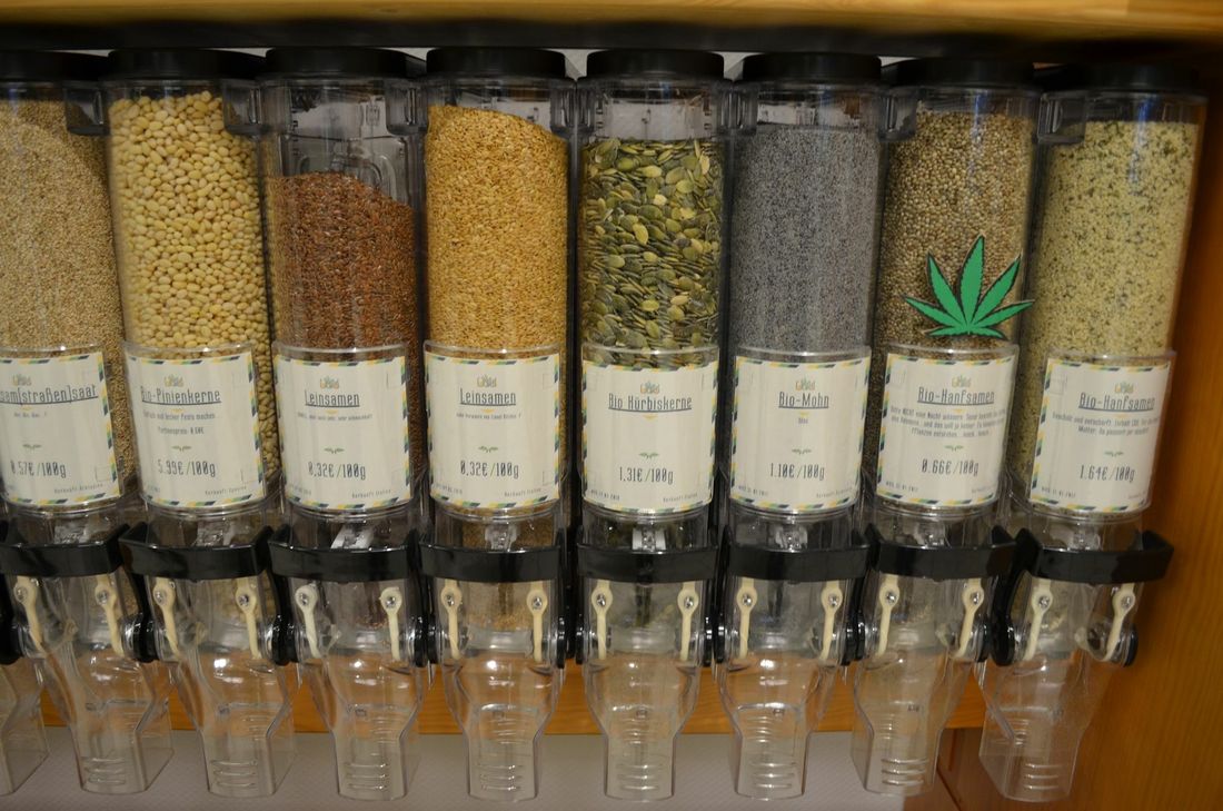 Im Unverpackt-Laden in der Paulinstraße ist der Name Programm. Foto: Pees