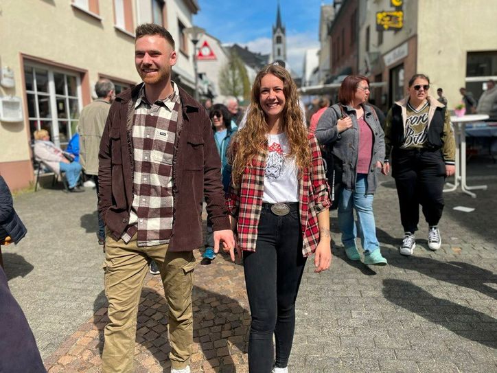 Bei bestem Frühlingswetter kamen rund 3000 Besucher zum Frühlingsmarkt in Hermeskeil.
