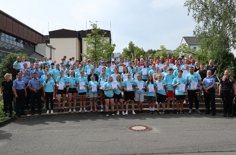 5. „Blue-Light-Challenge“ an der Hochschule der Polizei.