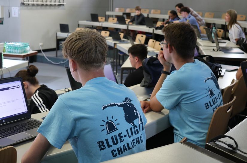 5. „Blue-Light-Challenge“ an der Hochschule der Polizei.