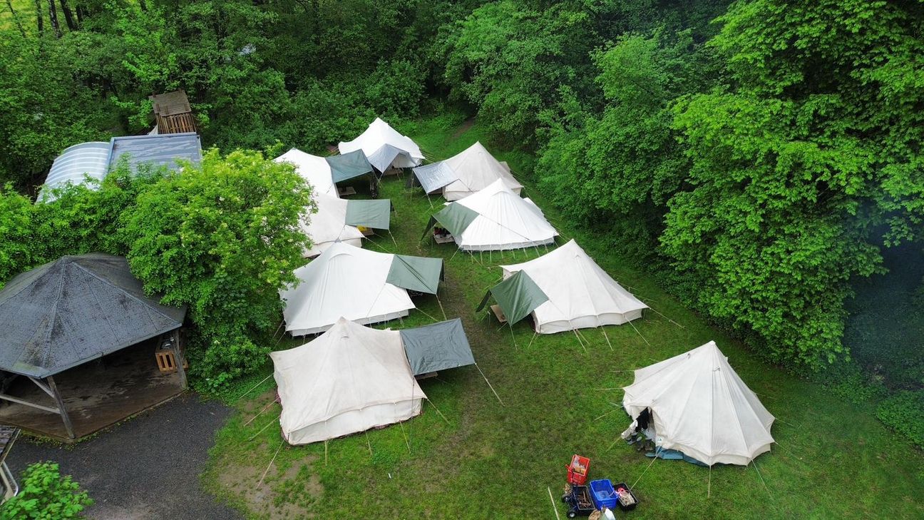 Zeltlager der Grenzlandjugend