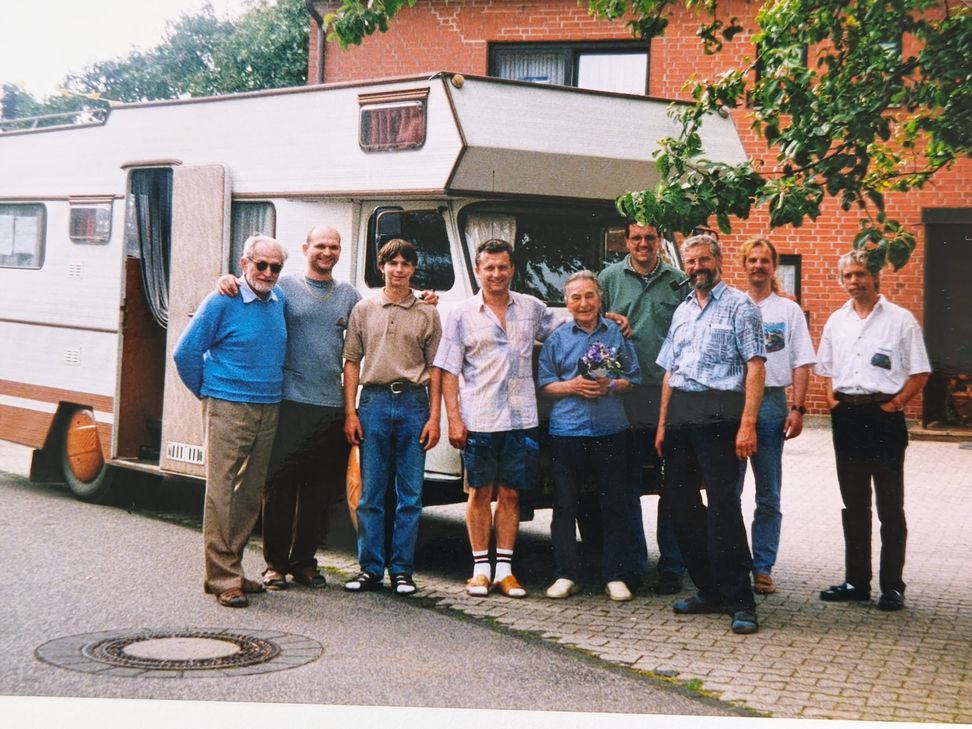 Ein Gruppenbild des Oldieclubs.