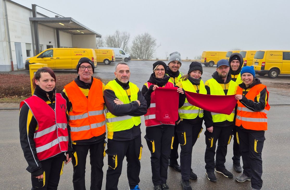 Streikaktion in Hermeskeil