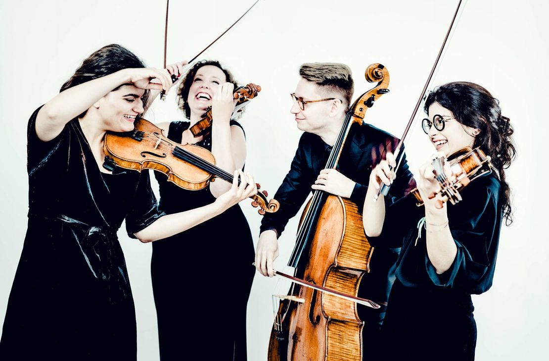 Kommen mit einem ambitionierten Programm von Bach bis Ligeti nach Wittlich: das "Chaos String Quartet".