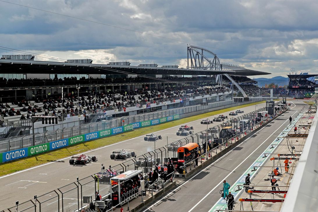 13.500 Besucher wohnten 2020 dem Formel 1-Rennen in der Eifel bei. Foto: Nürburgring GmbH