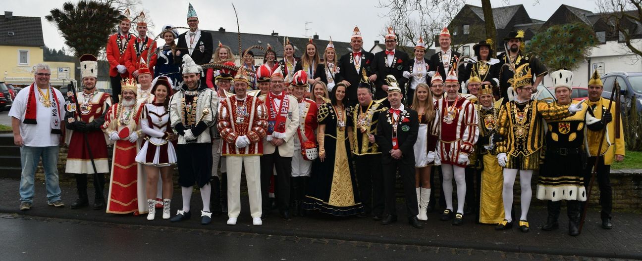 Tollitäten aus dem Vulkaneifelkreis feierten beim WochenSpiegel Prinzenempfang. Foto: F. Scholl