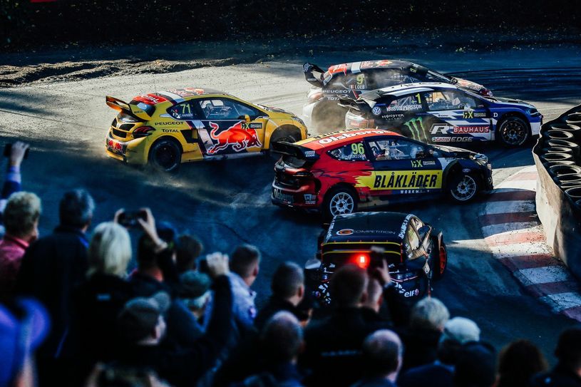 Die Kombination aus Rallycross-Motorsport und winterlichen Bedingungen wird den Zuschauern am "Ring" sicher besondere Action bieten. Foto: fiaworldrallycross.com