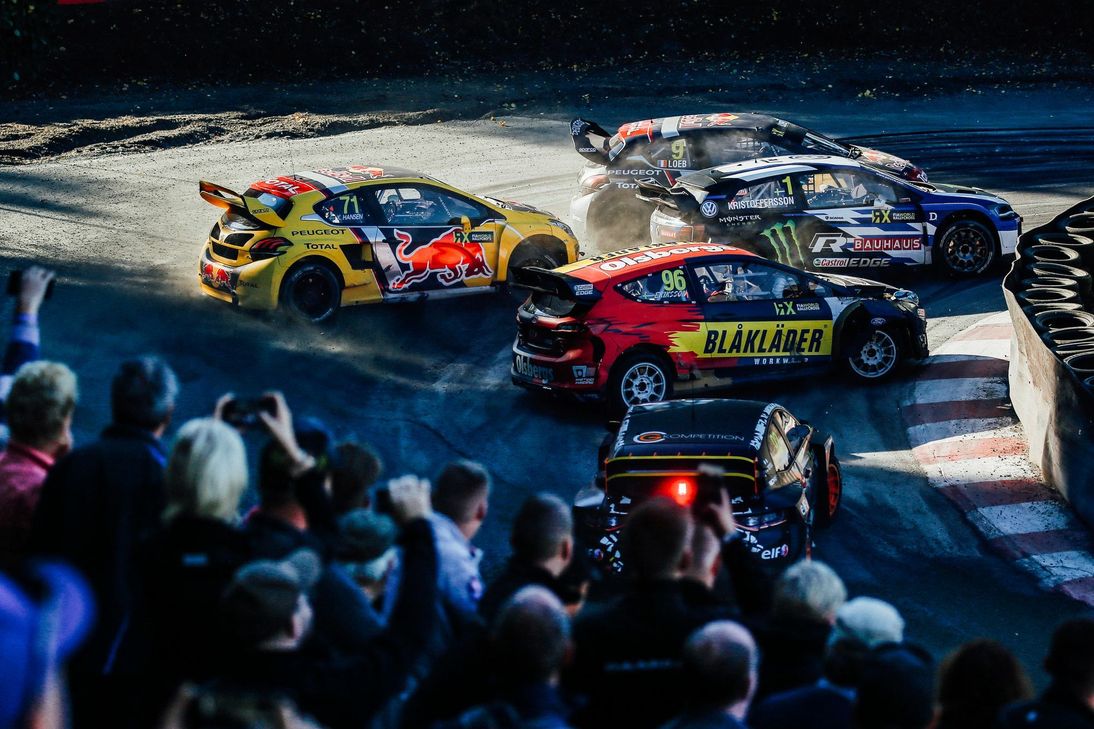 Die Kombination aus Rallycross-Motorsport und winterlichen Bedingungen wird den Zuschauern am "Ring" sicher besondere Action bieten. Foto: fiaworldrallycross.com