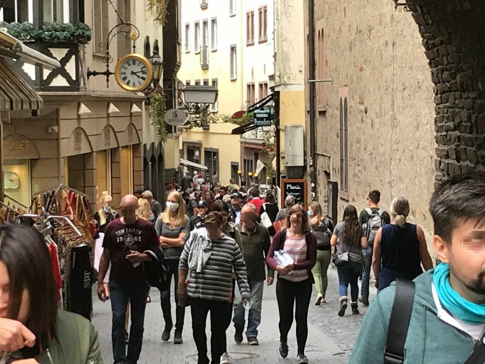 Die Cochemer Innenstadt ist gerade an den Wochenenden hoch frequentiert.