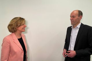 Im Rahmen seiner Kandidatur hat sich Volker Boch mit Malu Dreyer, Ministerpräsidentin von Rheinland-Pfalz, austauschen können.