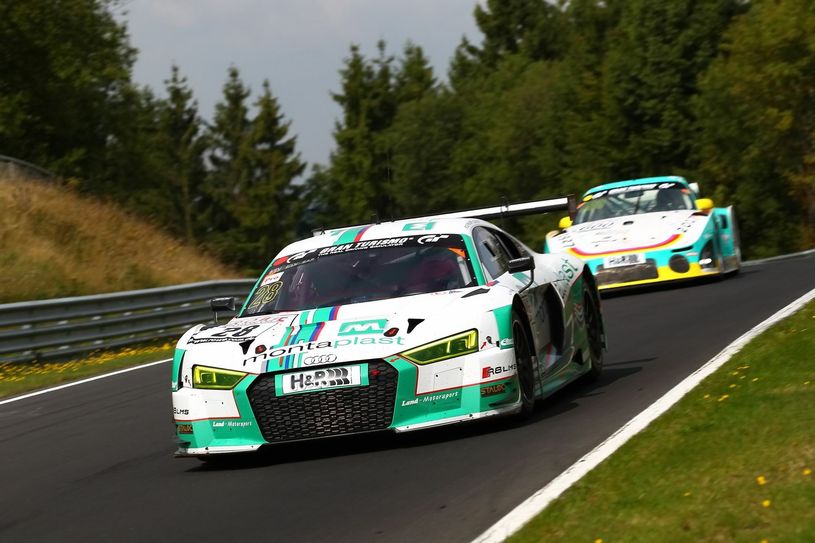 Connor de Phillippi und Robin Frijns siegten im Land-Audi. Foto: H.Elis/RACEPIX.eu