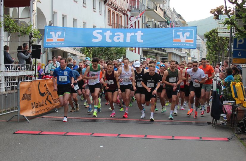 899 Läufer waren über alle Altersklassen hinweg bei der 36. Auflage des Sebamed-Mailaufs dabei.