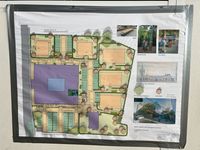 Auf dem Plan sieht man die Häuser, die in unmittelbarer Nachbarschaft zum Schlachthof entstehen sollen.