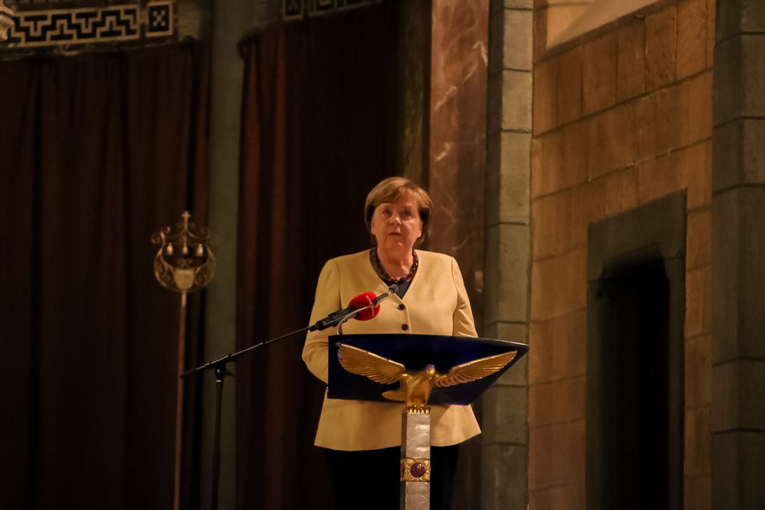 Dr. Angela Merkel schlug in ihrer Fastenpredigt auch nachdenkliche Töne an.