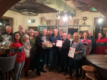 40 Blutspenderinnen und Blutspender wurden vom DRK Treis- Karden für ihren selbstlosen Einsatz geehrt.