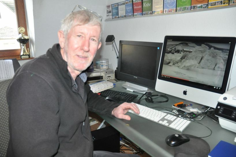 Im Januar 1997 türmten sich vor der Staustufe bei St. Aldegund die Eismassen. Peter Friesenhahn hielt das Naturschauspiel, das beim Aufbrechen Alf unter Wasser setzte, mit der Videokamera fest.