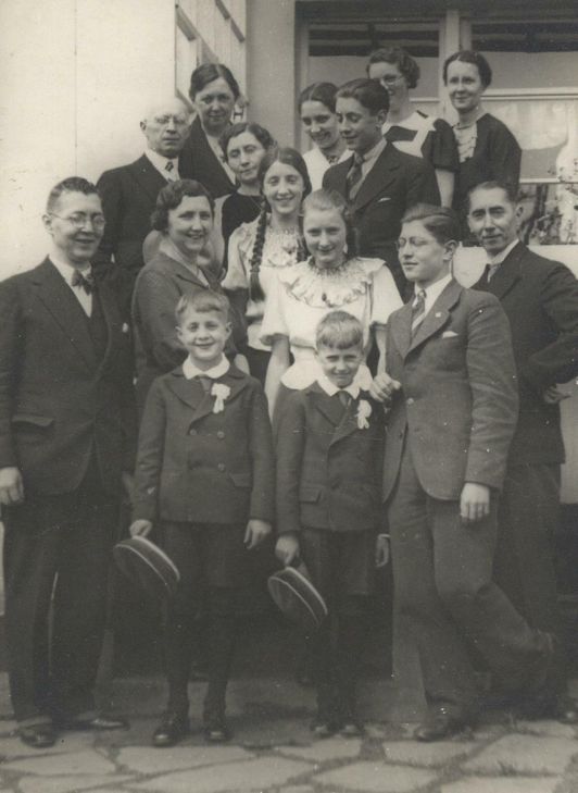 Klara Marie Faßbinder bei einer Familienfeier in Duisburg. Foto: Thomas Becker