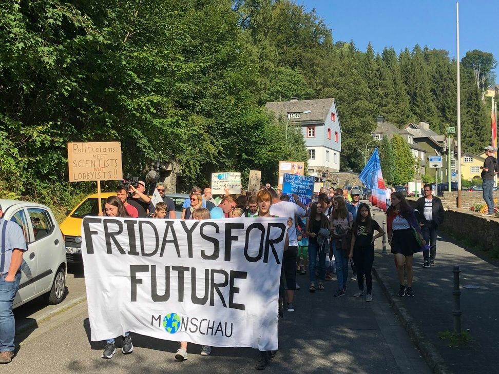 Die "Fridays for future"-Bewegung hat die Eifel und Monschau erreicht. Foto: T. Förster