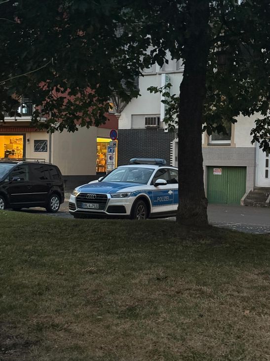 Derzeit ist die Polizei Zell im Einsatz an der Mosel.