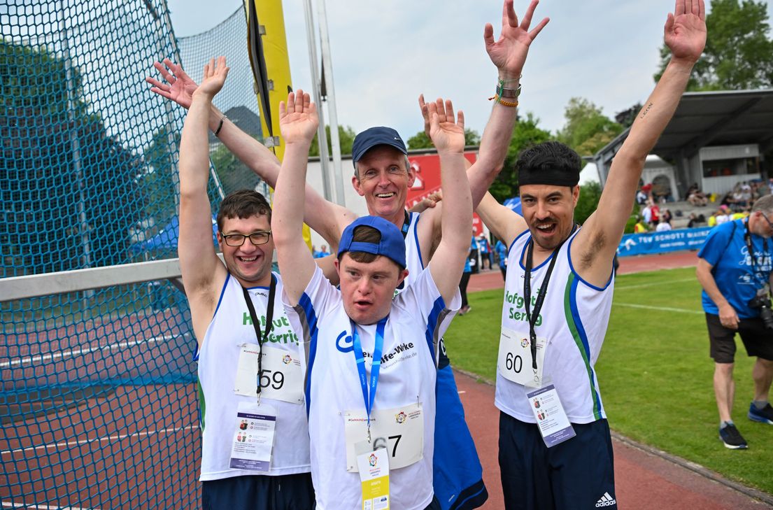 Auch das Team der Lebenshilfe-Werke Trier war in diesem Jahr bei den Leichtathletik-Wettbewerben der SO Landesspiele vertreten. Bereits jetzt können sich interessierte Kommunen als Ausrichtungsort für die Landesspiele 2029 bewerben.