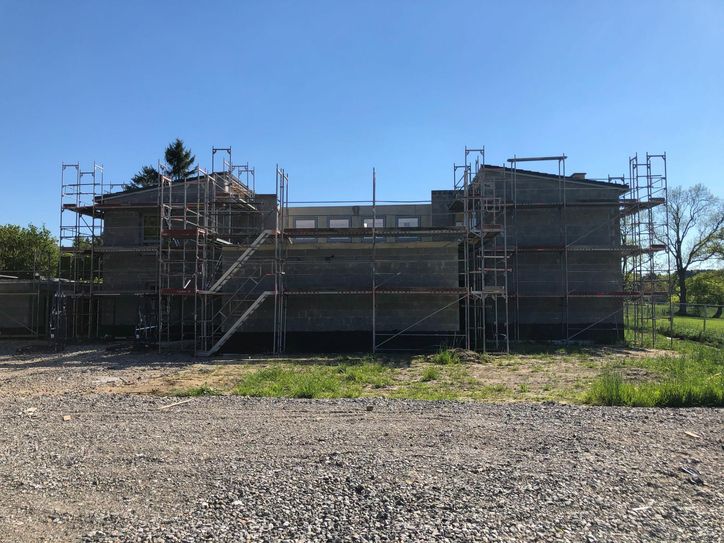 So sieht es aktuell von außen aus...