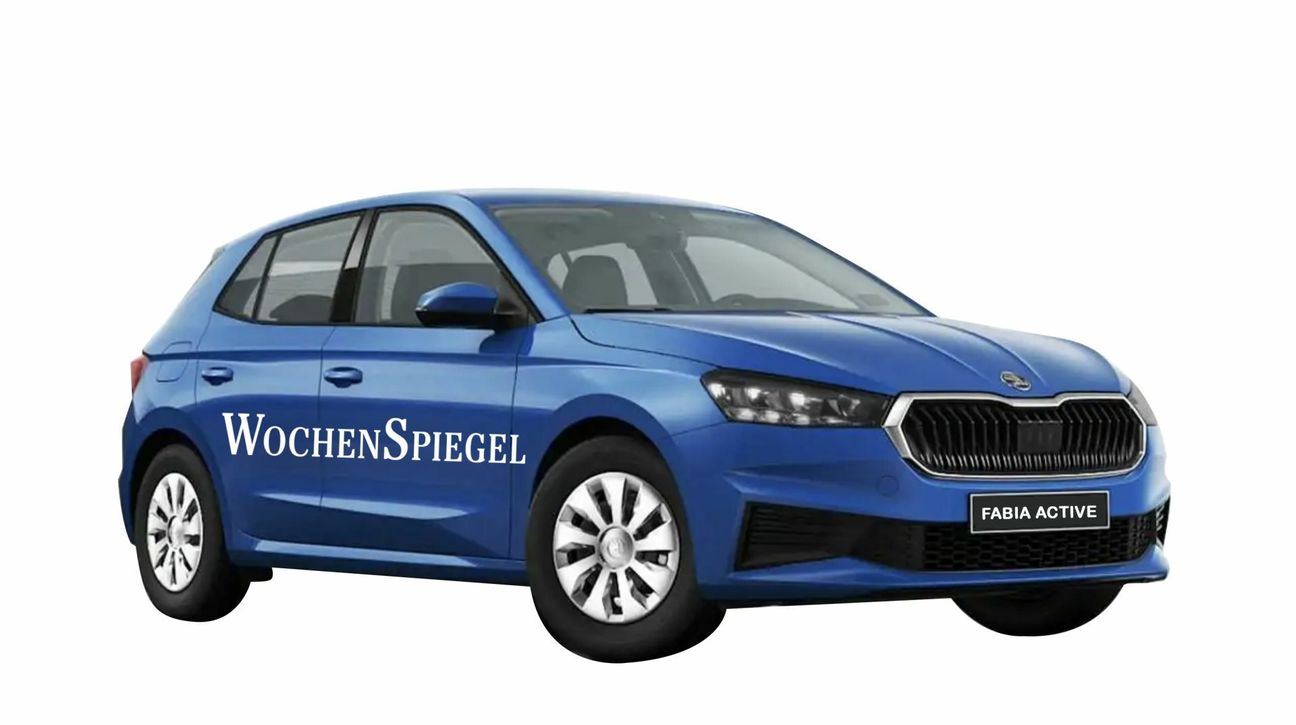 Der Hauptgewinn von "Einkaufen & Gewinnen": ein "Skoda Fabia Active".