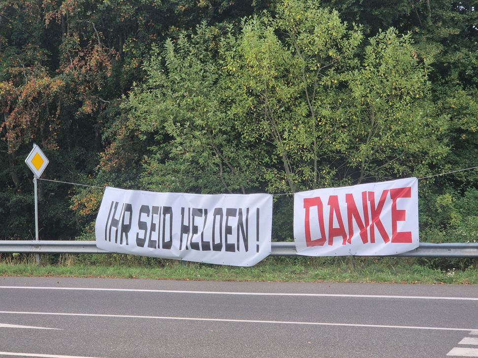 Ein Dank an die vielen Helfer
