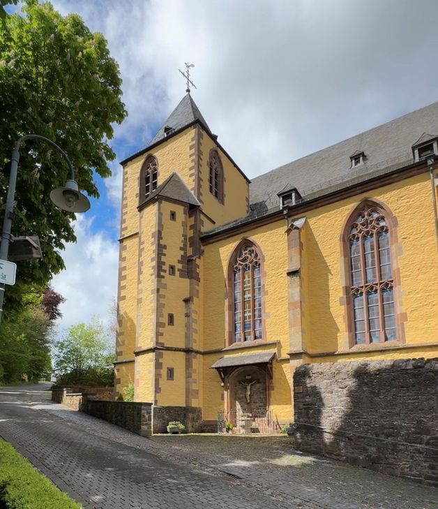 Die Schlosskirche Schleiden beherbergt eine Kolonie von Fledermäusen, die letzte Kolonie dieser Art im Kreis Euskirchen.