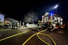 Durch das schnelle Eingreifen der Freiwilligen Feuerwehr konnte ein höheres Schadensausmaß verhindert werden.