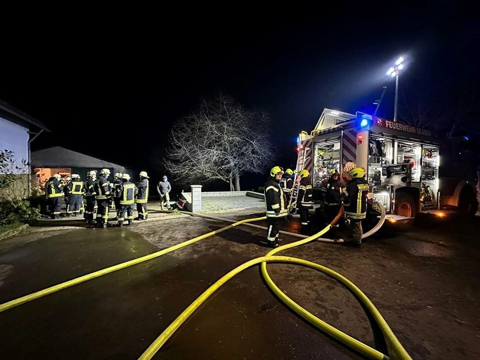 Durch das schnelle Eingreifen der Freiwilligen Feuerwehr konnte ein höheres Schadensausmaß verhindert werden.