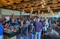 Besucher am Samstagnachmittag.