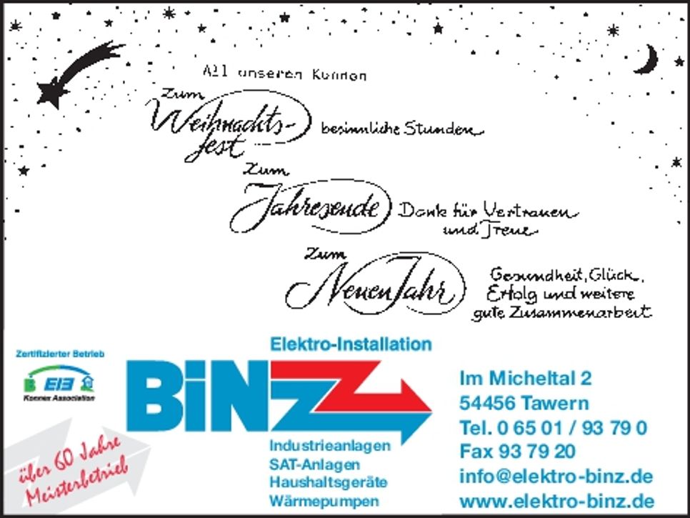 NH Weihnachtsgrüße Tawern