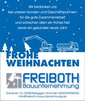 Frohe Weihnachten 2025