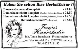 Haben Sie schon Ihre Herbstfrisur?