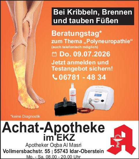 Achat-Apotheke im EKZ Idar-Oberstein