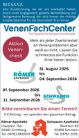 Belsana Venen-Aktionstage