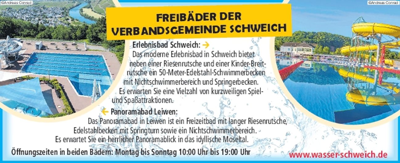 Schwimmbäder  VG Schweich 
