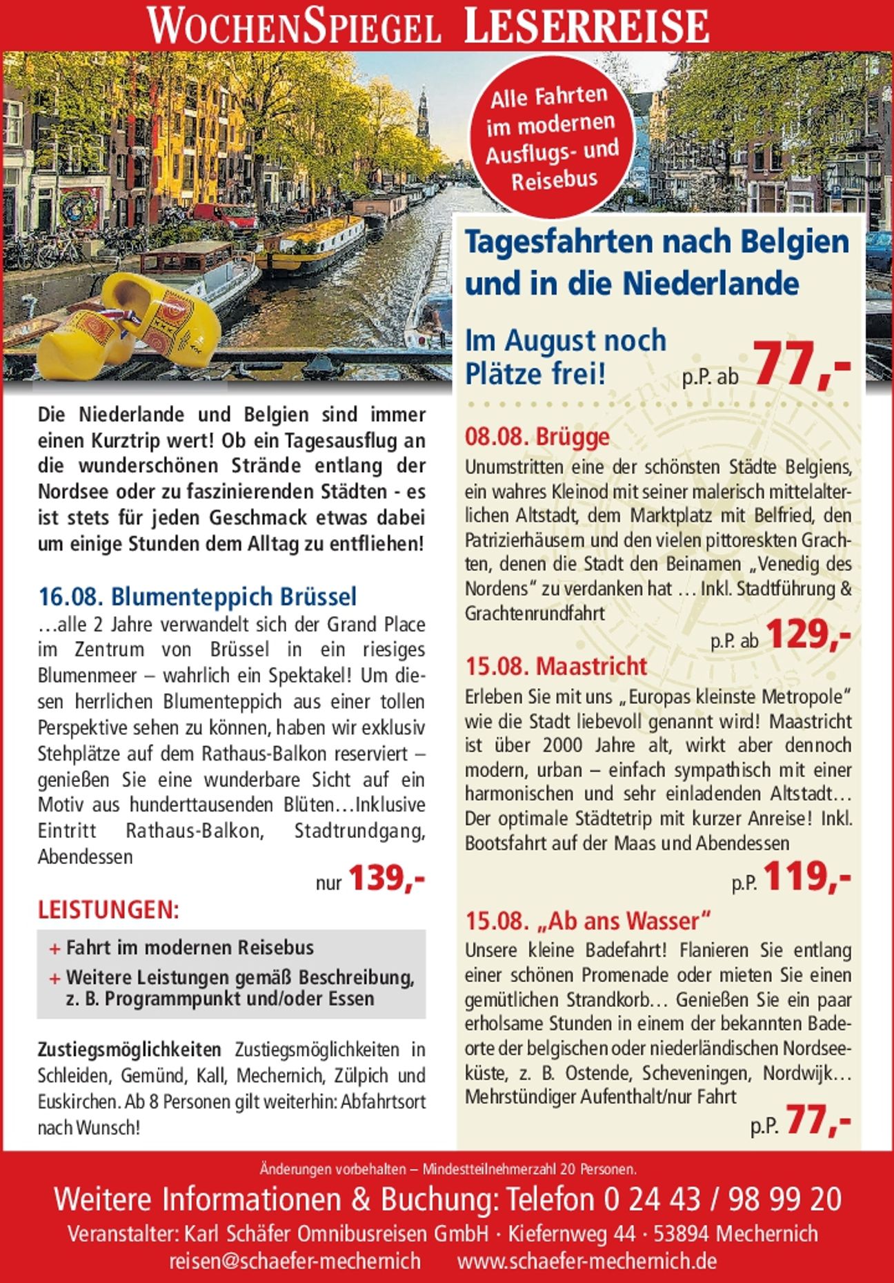 Niederlande Anzeige