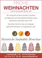 Weihnachtsgrüsse 2024