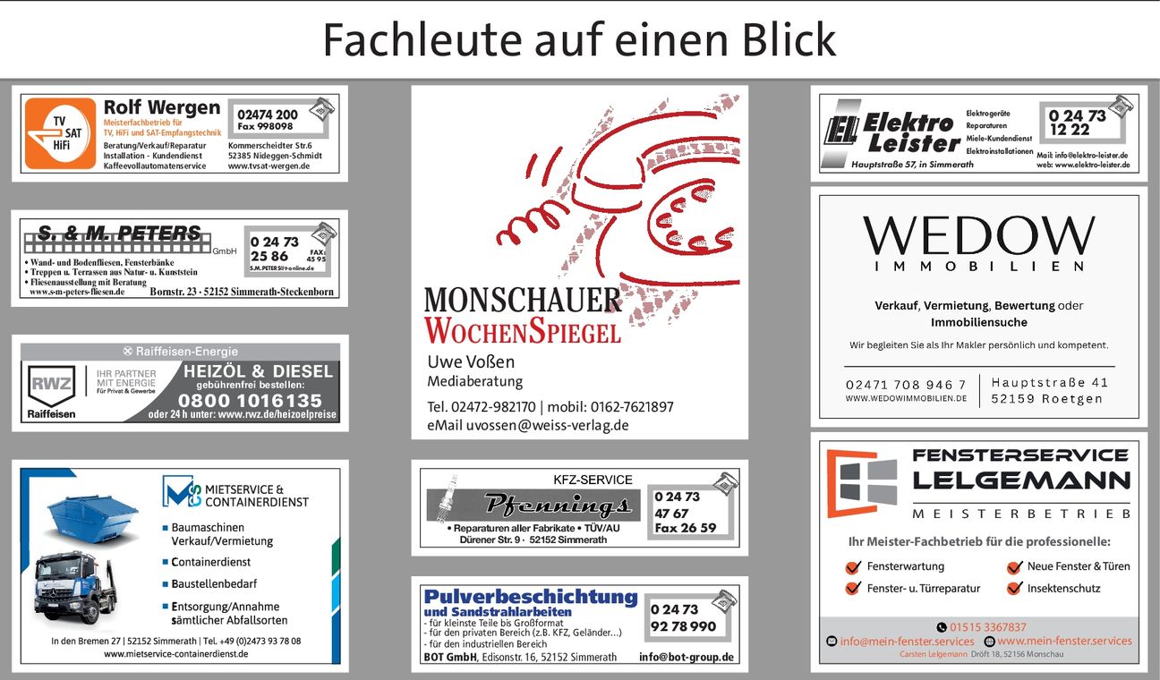 Infoseite/Fachleute ab KW 28-2026