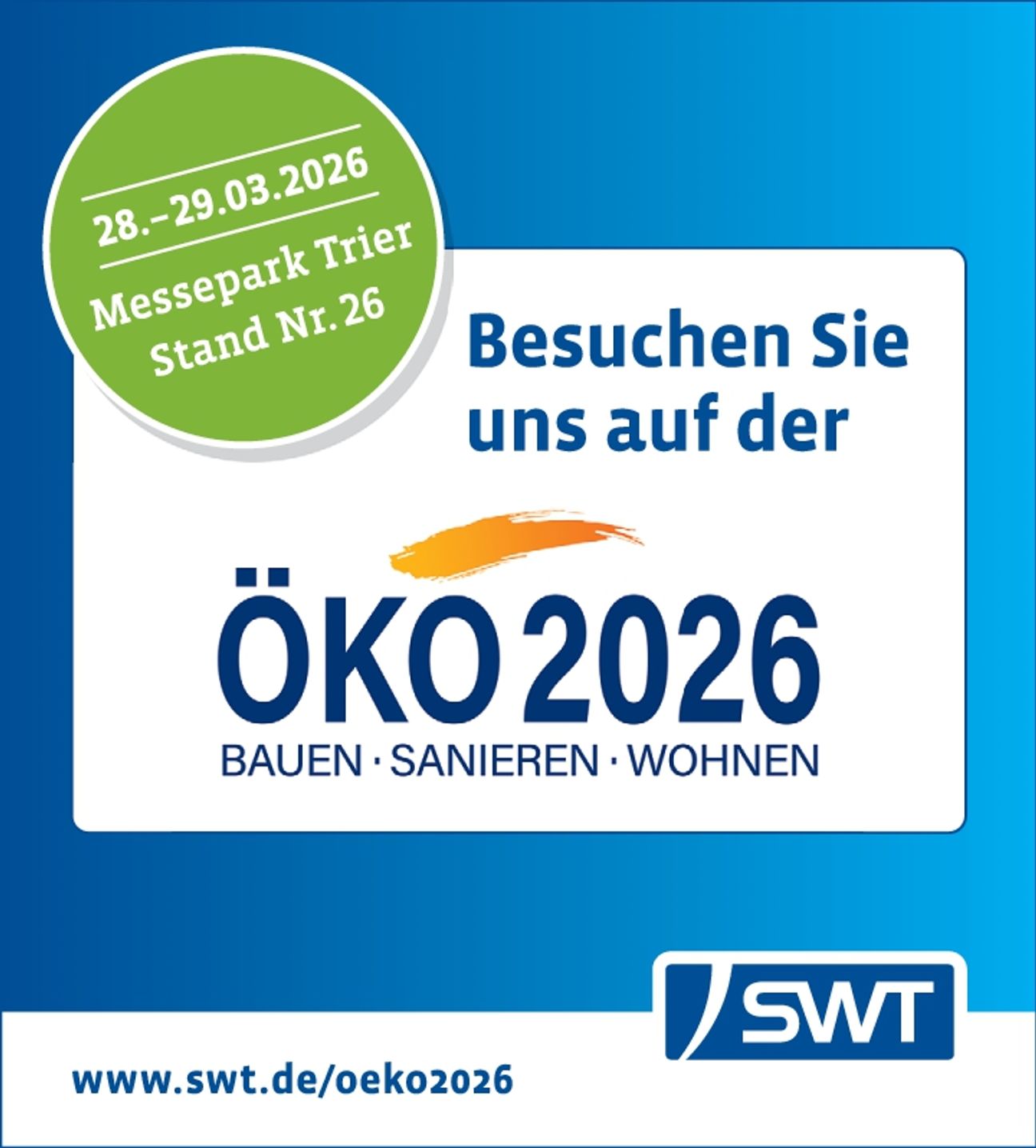 Bauen xtra Öko-Messe Trier