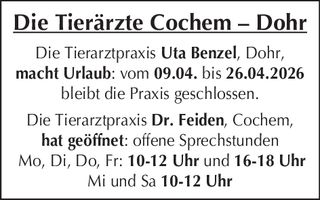 Wir machen Urlaub...