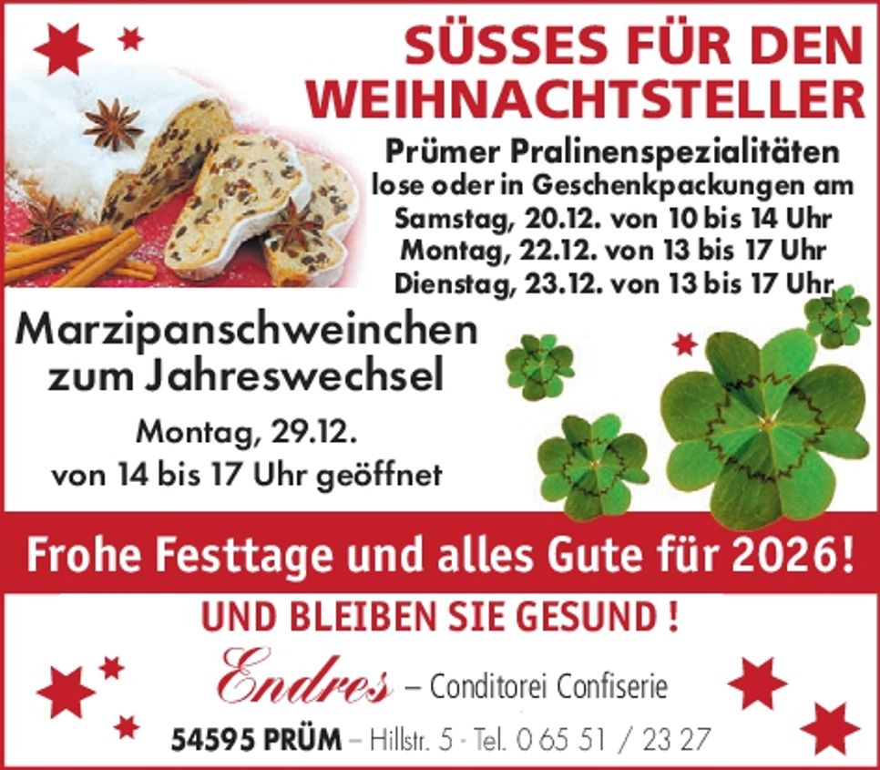 Süsses für den Weihnachtsteller