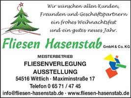 HK Weihnachtsgrüße Wittlich