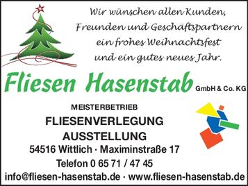 HK Weihnachtsgrüße Wittlich