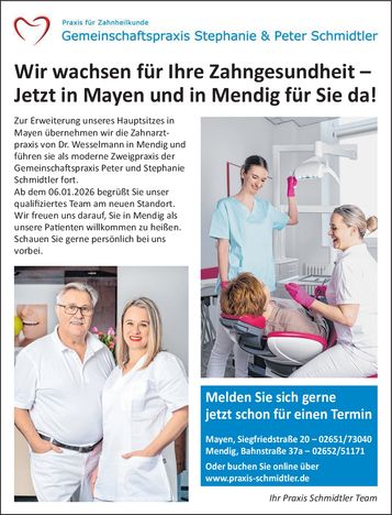 Wir wachsen für Ihre Zahngesundheit - Je