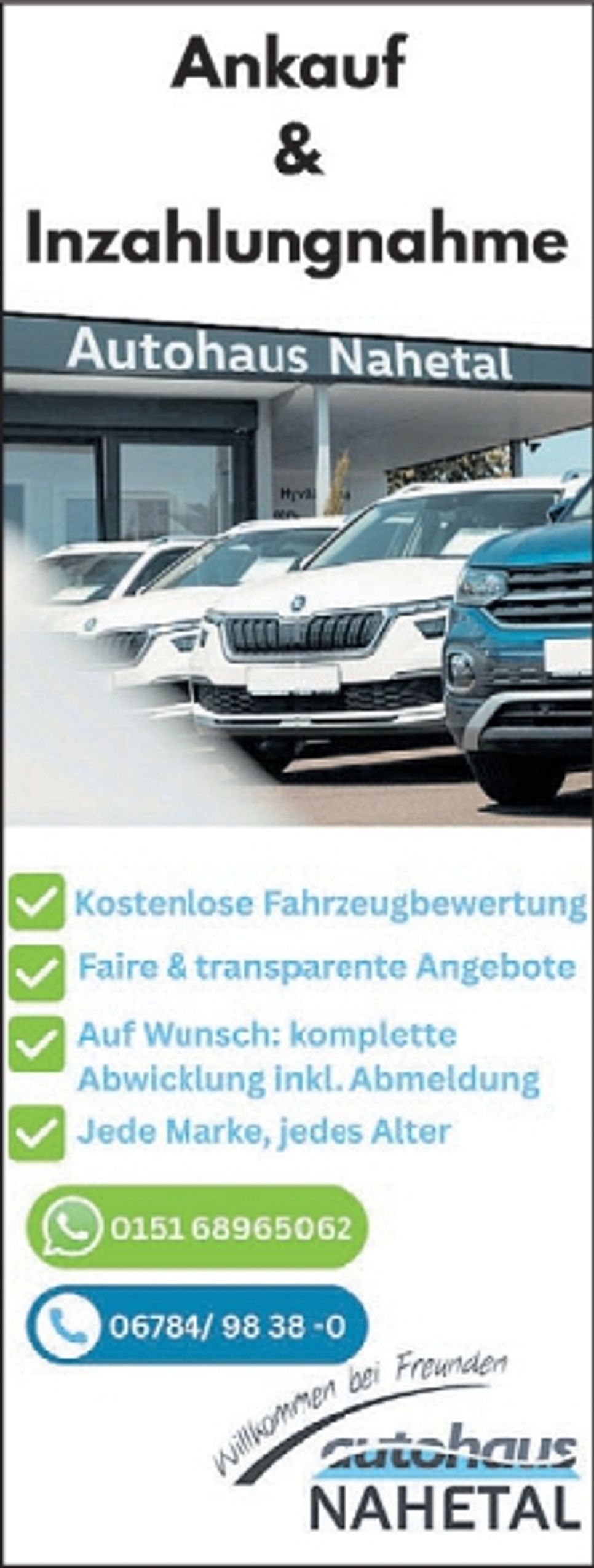 Ankauf & Inzahlungnahme