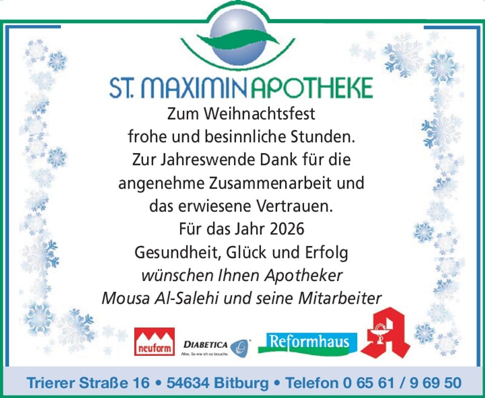 Weihnachtsgrüsse